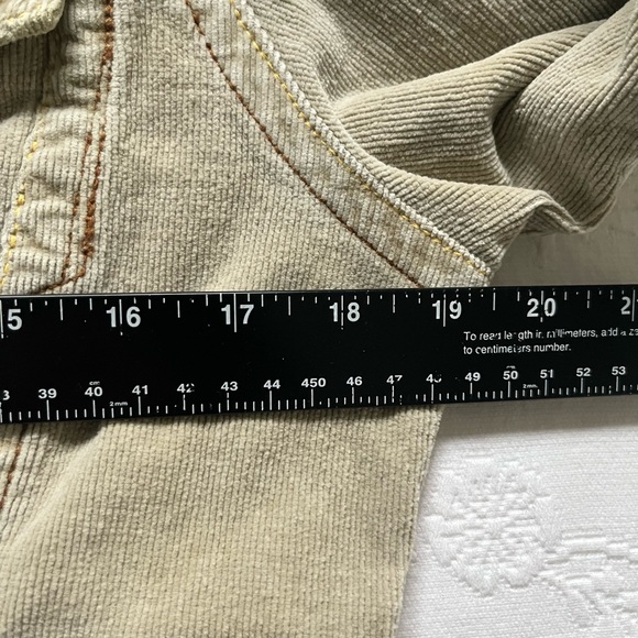 Vintage Y2K Cropped Corduroy Z. CAVARICCI Jacket Size M - Picture 6 of 11